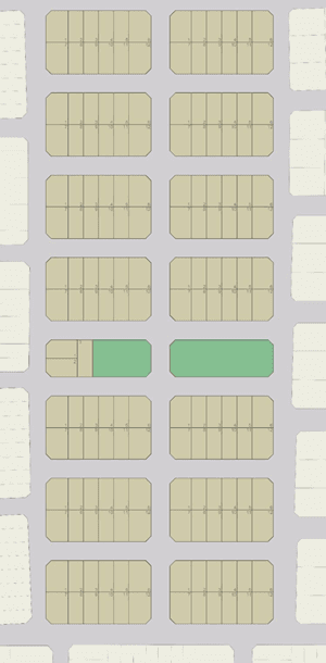 Plano de loteo Jardines de Arroyo - Arroyo de La Cruz